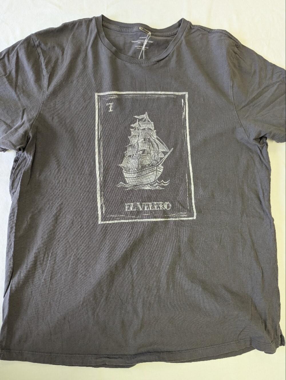El Velero Block Printed Loteria T-shirt